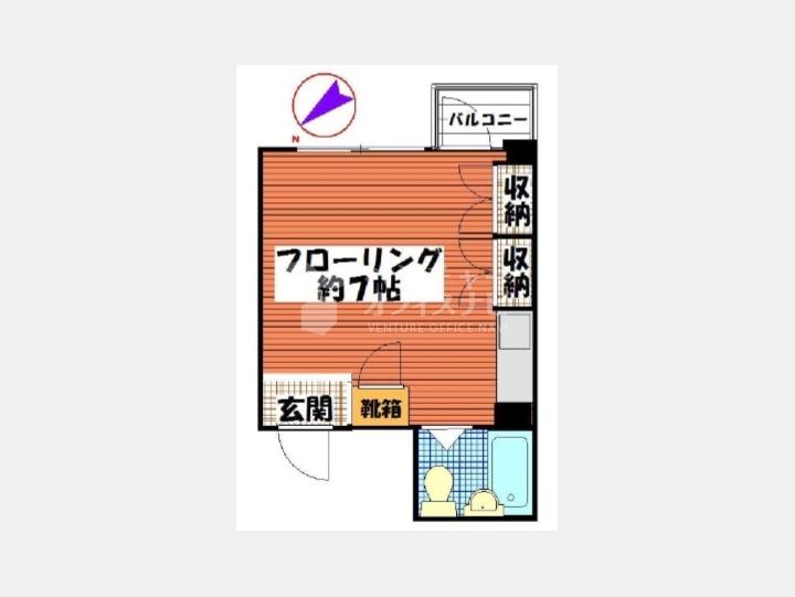 間取り図【魚又ビル】