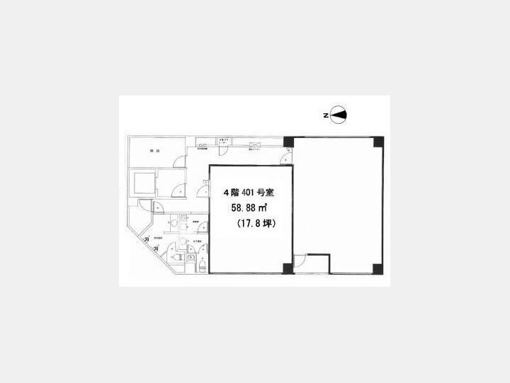 間取り図【タウンウエストビル】