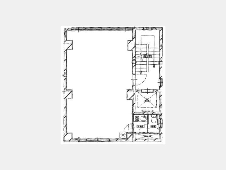 ２F間取り図【阿久澤ビル】