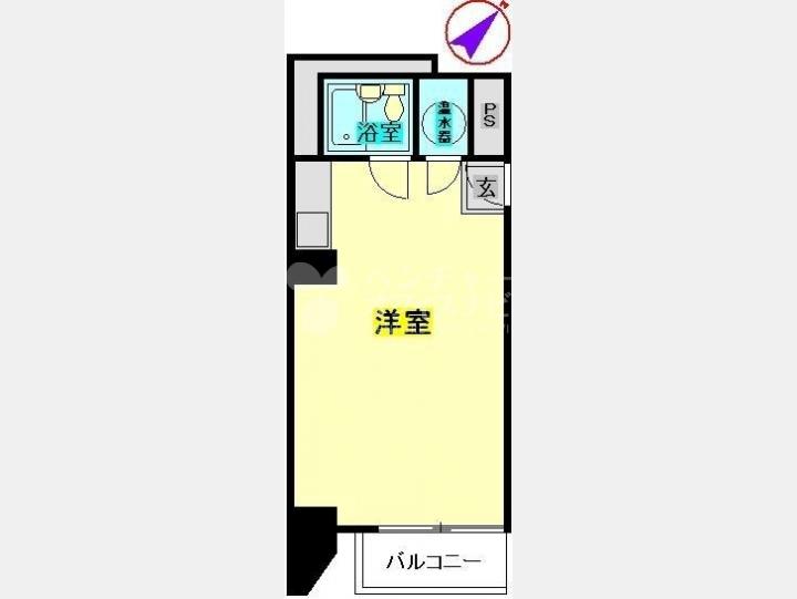 間取り図【トーカン新宿キャステール】