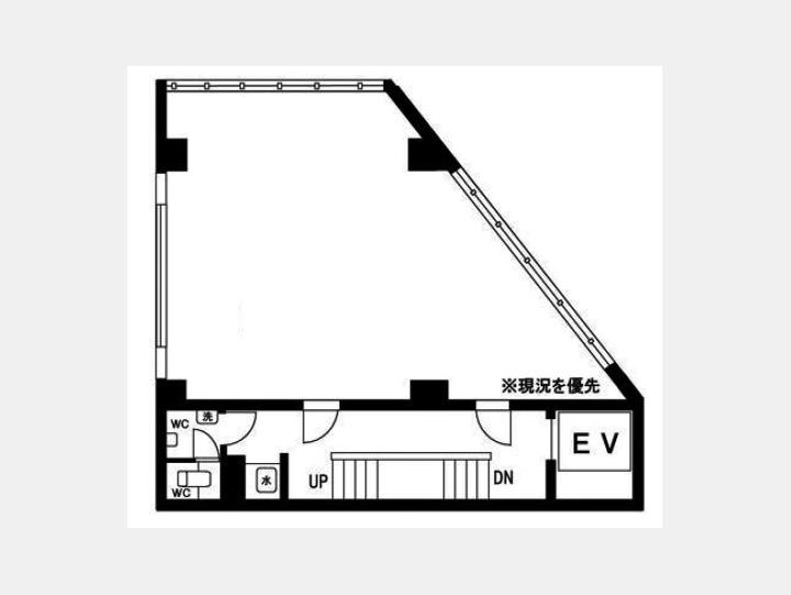 ５F間取り図【代々木ＭＭＩビル（旧ダイアンクレストビル）】