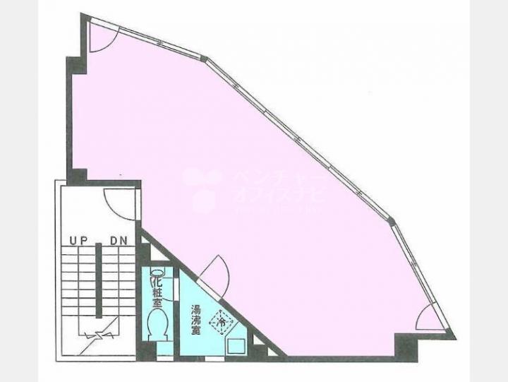 ２F間取り図【ファランドールビル】