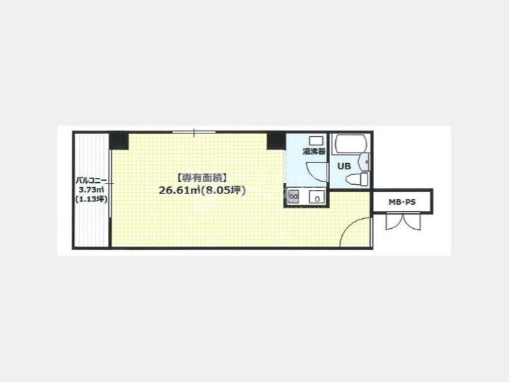 間取図　【東日本橋コーポラス】