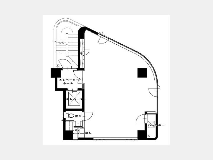 ７０１間取り図【ＳｕＳＬＯＢ北参道】 