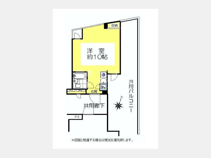 間取り図【グランメール六本木】