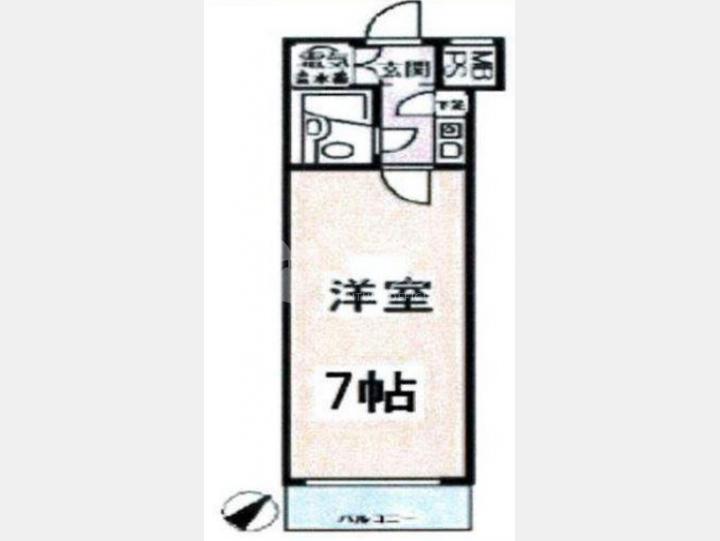 間取図　【セントラル東銀座】