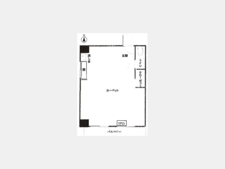 間取図　【ブルーハイツ茅場町】