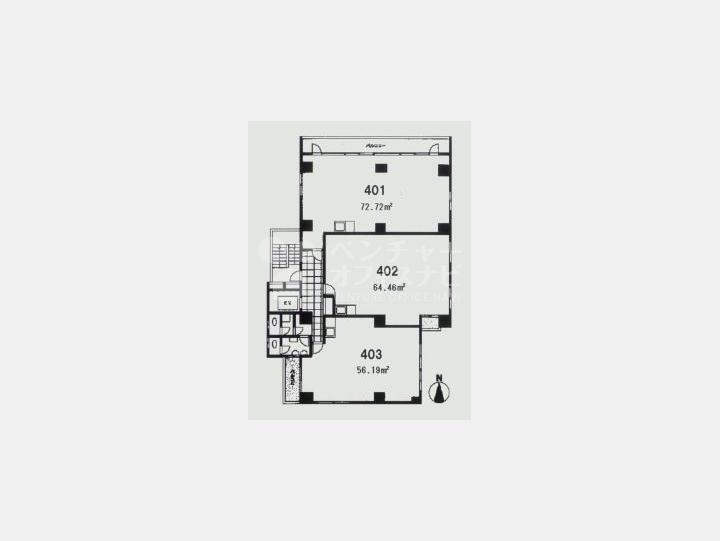 間取図　【第六川田ビル】