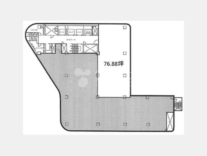 間取図　【新槇町ビル】