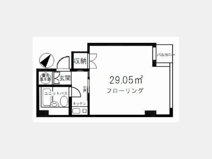 間取図　【セントラル東銀座】