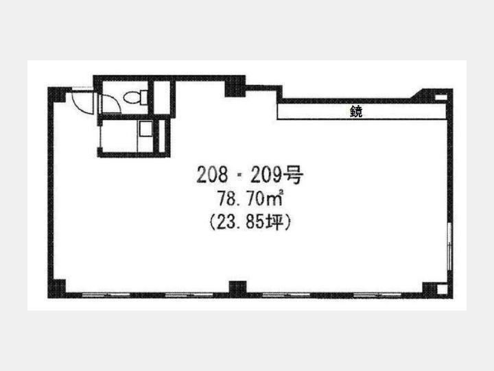 間取り図【新宿Ｑフラットビル】