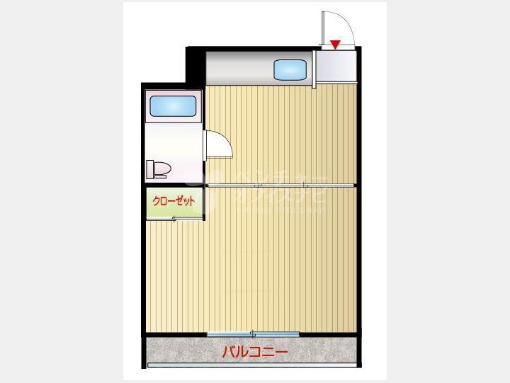 ４F間取り図【六本木マンション】