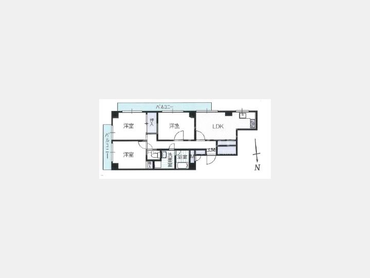 間取り図【ジャコワ東日本橋マンション】