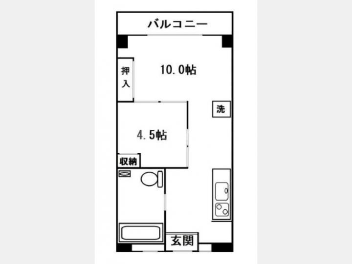 ２F間取り図【秀和六本木レジデンス】