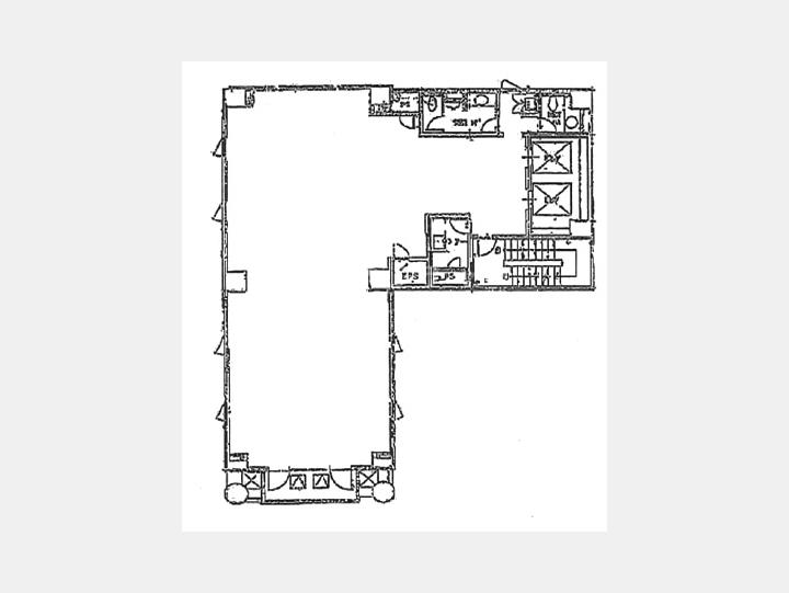 ２F間取り図【JHVビル】