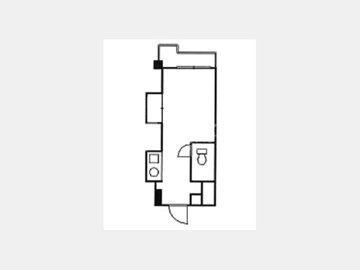 ２０４間取り図【千駄ヶ谷ホリタン】