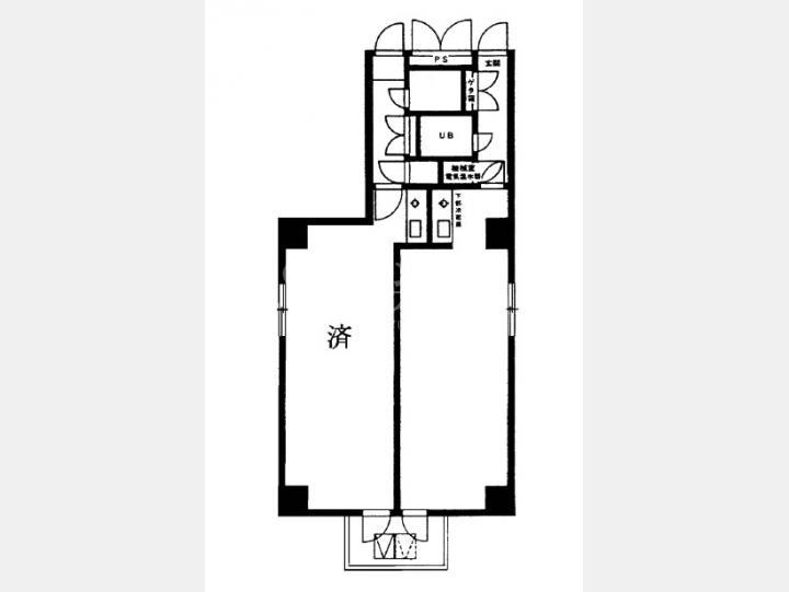 １００２間取り図【渋谷宮下パークビル】