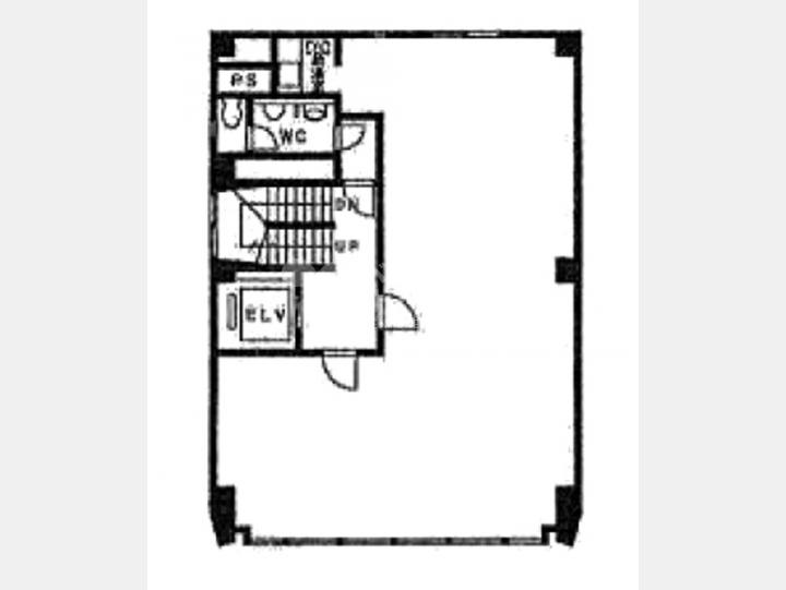 ２F間取り図【西新橋ビル】