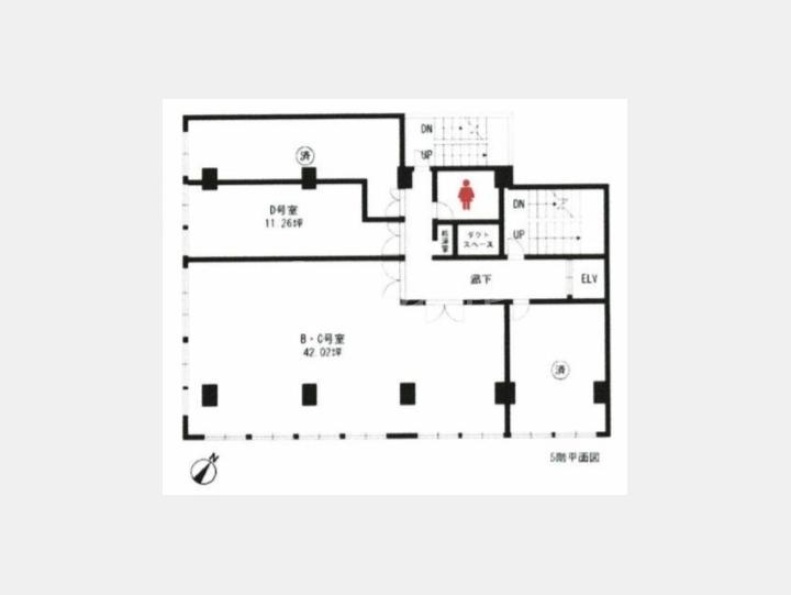 間取り図【東都水ビル】