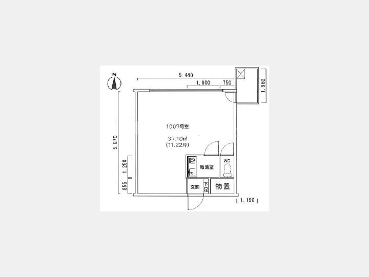 間取り図【壱丁目参番館】