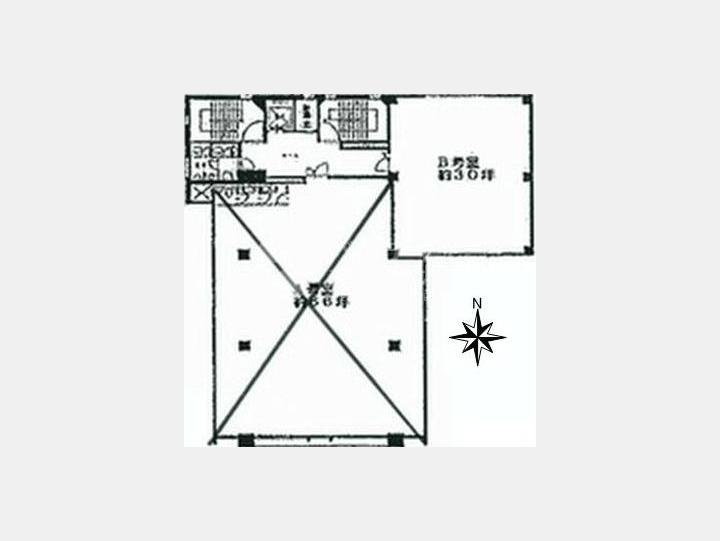 間取図　【広尾オフィスビル】