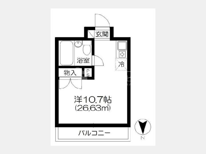 間取図　【藤和半蔵門コープ】