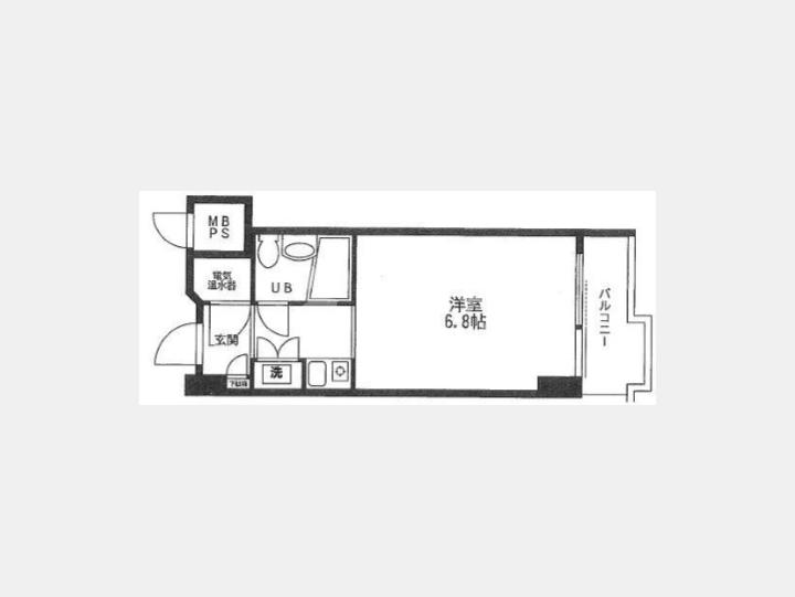 間取図　【パークハイツ池袋】