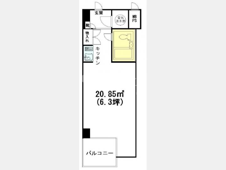 間取図　【パークハイツ池袋】