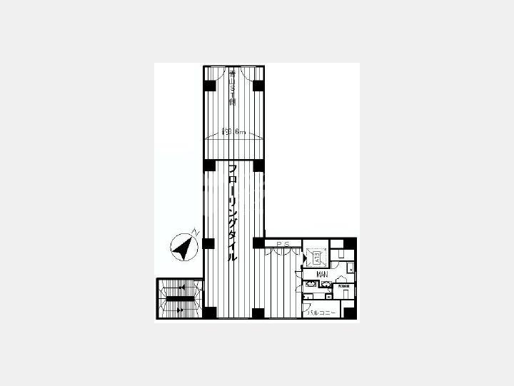 間取図　【青山シティビル】