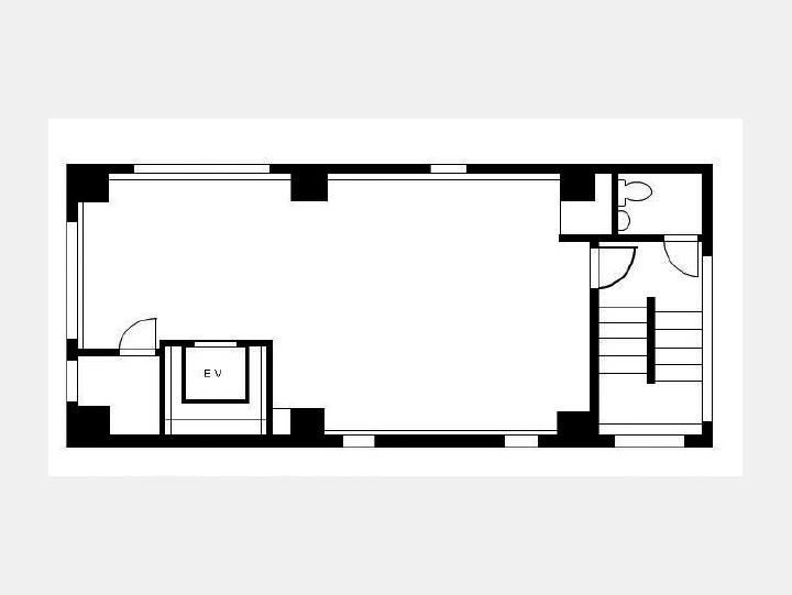 ４F間取り図【代々木モダンビル】