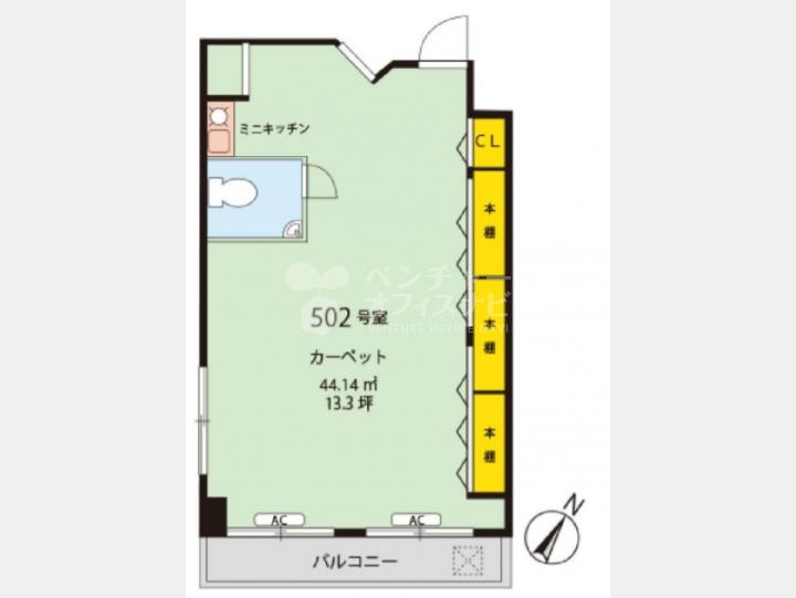 間取り図【フェニックス東銀座】