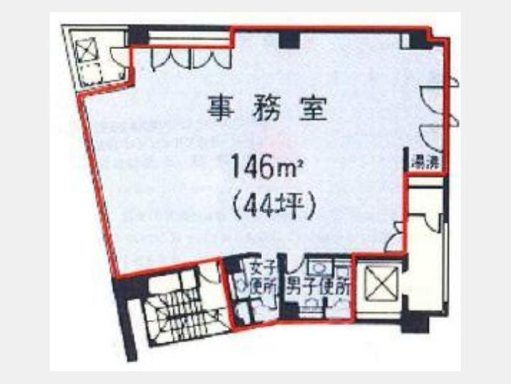 間取り図　【ホウエイビル】