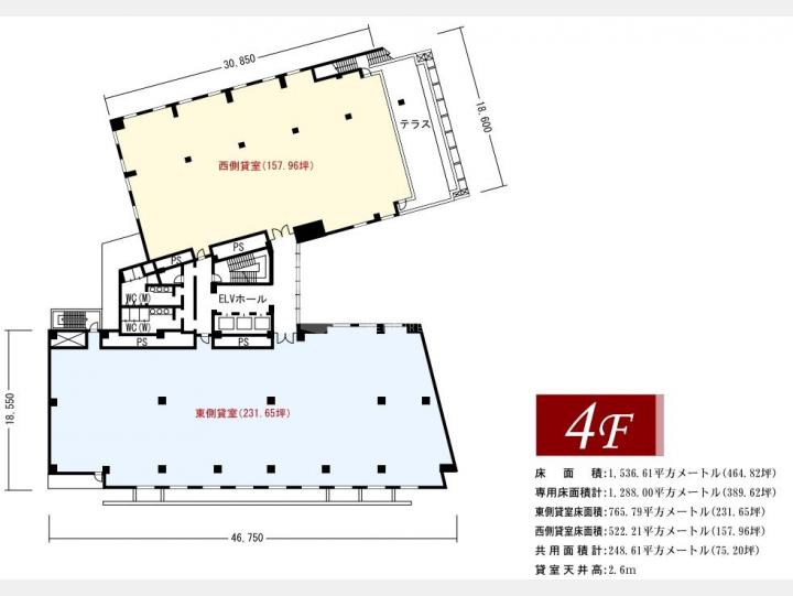 間取り図【ステップ六本木】