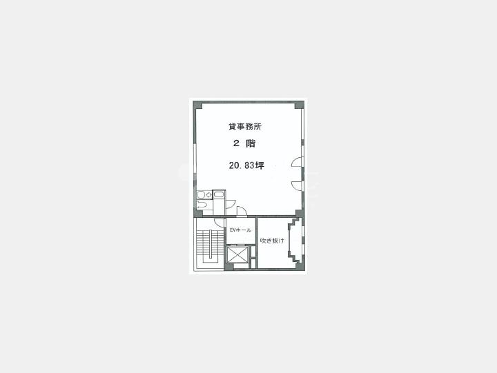 【NJ田原町ビル】間取り図