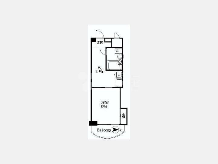 間取図　【パークグレース新宿】