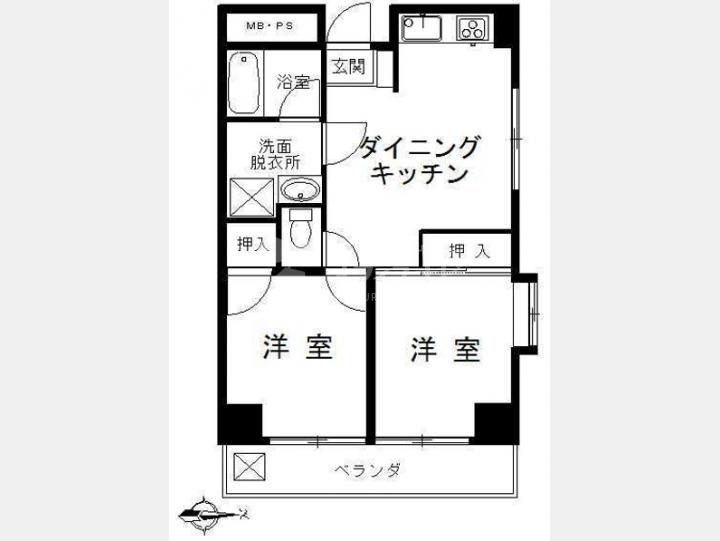 間取り図【ジャコワ東日本橋マンション】