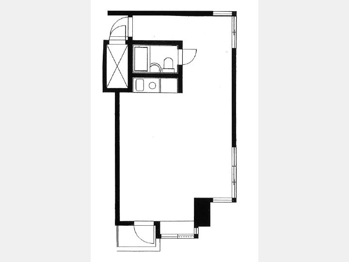 801間取り図【キャッスル新宿】