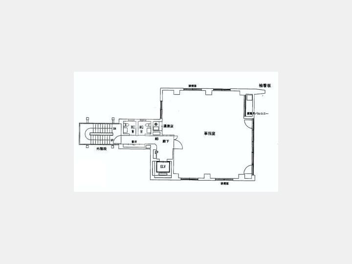 間取図　【黒江屋鍛冶町ビル(旧鍛冶町SKビルディング)】