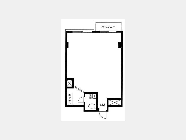 ３０３間取り図【カイトーハイツ】