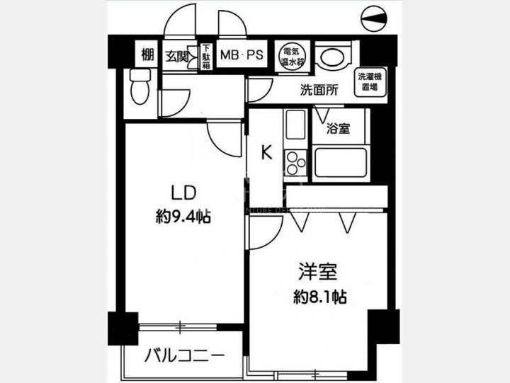 間取り図【ビクセル新宿】