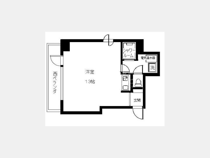 間取図　【ハイホーム五反田】