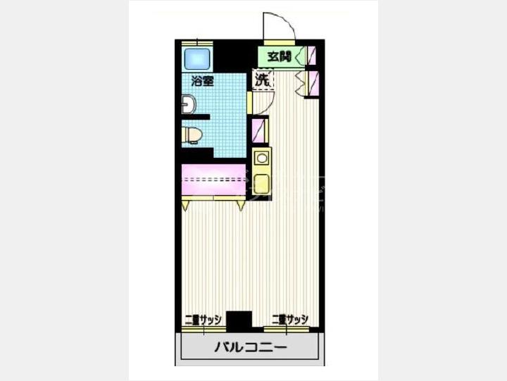 ５０６間取り図【メゾンドエビス】