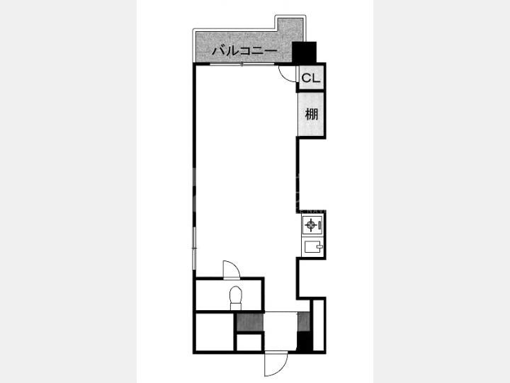 ２１４間取り図【千駄ヶ谷ホリタン】