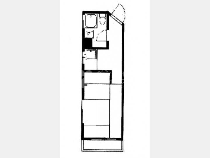 ２０４間取り図【渡辺マンション】