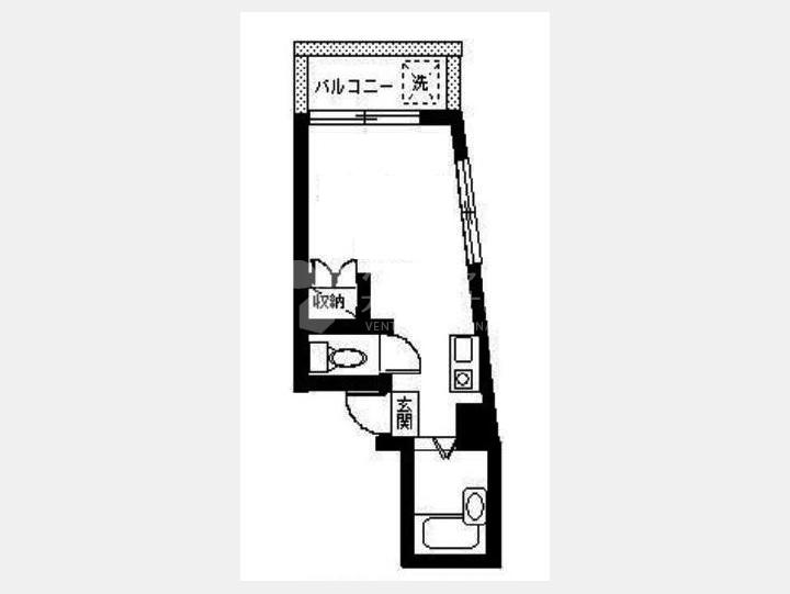 ５０１間取り図【渋谷ATビル】