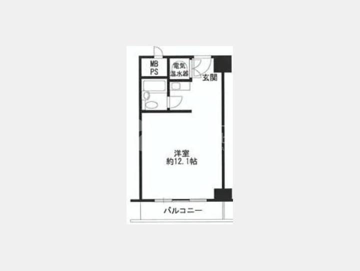 間取図　【新宿御苑前マンション】