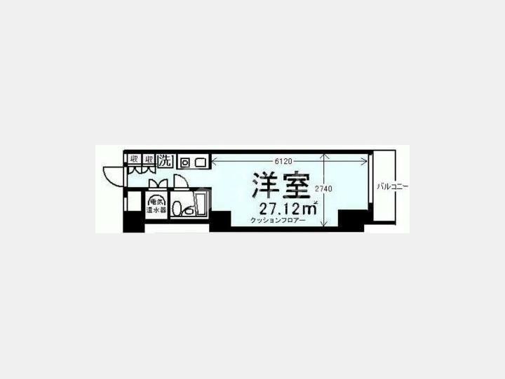 間取図　【ライオンズマンション八丁堀】