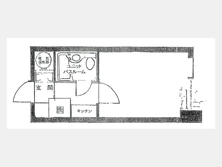 ８０５間取り図【セントラル東銀座】