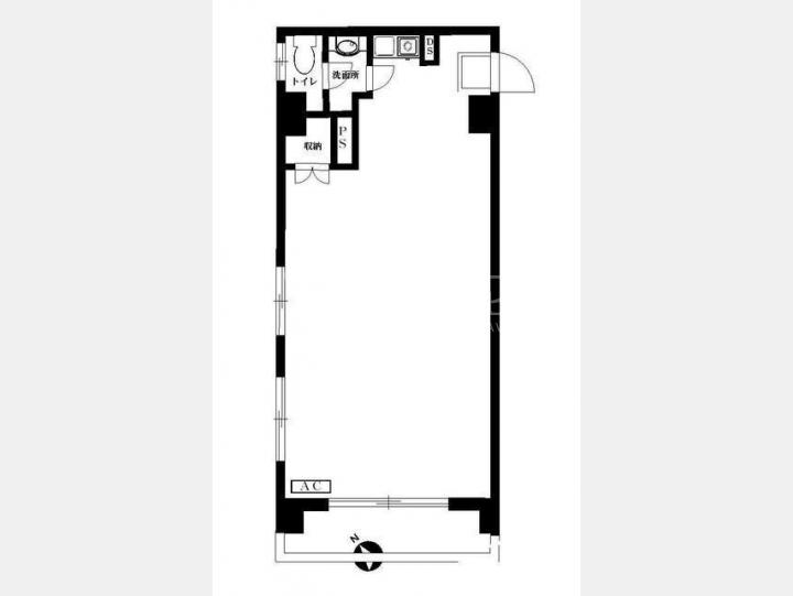 ３０８間取り図【原宿第２コーポ】