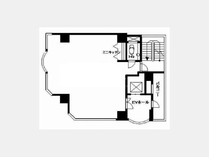 ６F間取り図【廣瀬ビル】